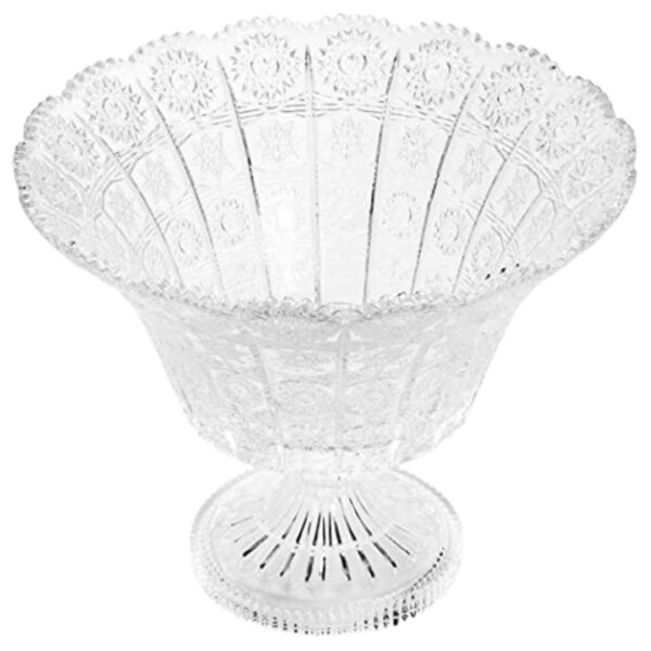 Loja Casa Canto - Prato para Bolo - Prato para Bolo Centro de Mesa comPé Cristal Starry 7pç Wolff Bohemia