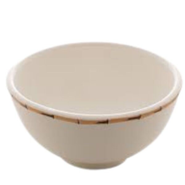 Loja Casa Canto - Sopeira e Bowls - Jogo Bowls Porcelana Branca Bambu 16x7cm 6un Lyor