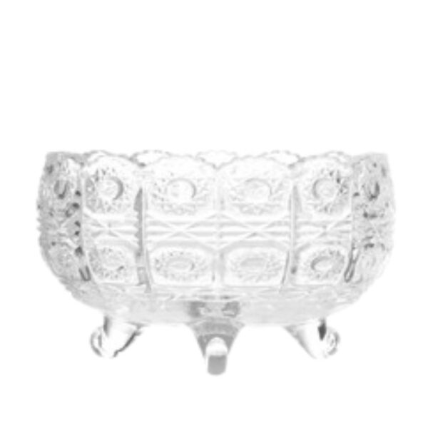 Loja Casa Canto - Prato para Bolo - Prato para Bolo Centro de Mesa comPé Cristal Starry 7pç Wolff Bohemia