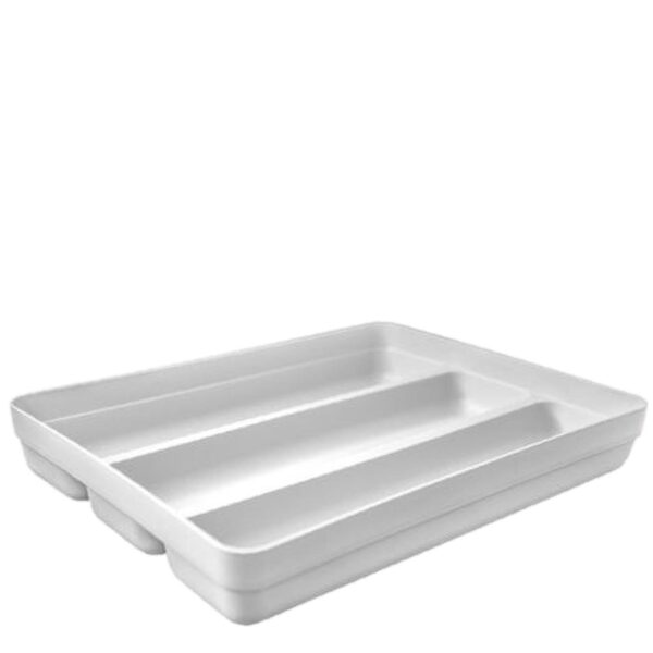 Loja Casa Canto - Porta Talheres - Jogo Organizador Talheres Utensílios Logic Plástico Branco 2un Ou