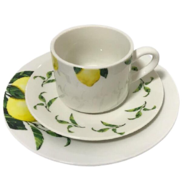 Loja Casa Canto - Jogo para Lanche - Jogo para Lanche Garrafa Térmica Limáo Siciliano 19pç