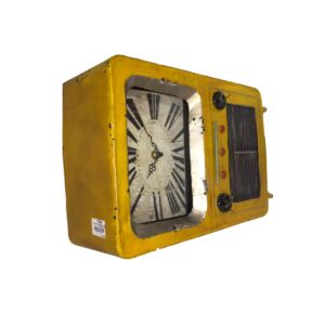 Loja Casa Canto - Relógios de Mesa - Relógio Mesa Retrô amarelo Vacheron