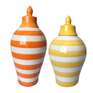 Loja Casa Canto - Vasos - Jogo Vasos Decorativos 2un em Ceramica Vacheron