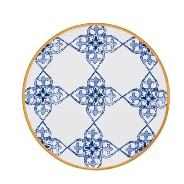 Loja Casa Canto - Aparelho de Jantar 06 pessoas - Aparelho de Jantar, Chá e Café Lusitana 42pç Porcelana Oxford