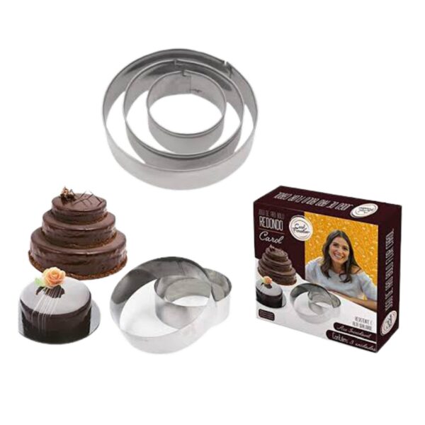 Loja Casa Canto - Decoração para Bolos - Decoração para Bolos Tortas 5pç Carol Fiorentino