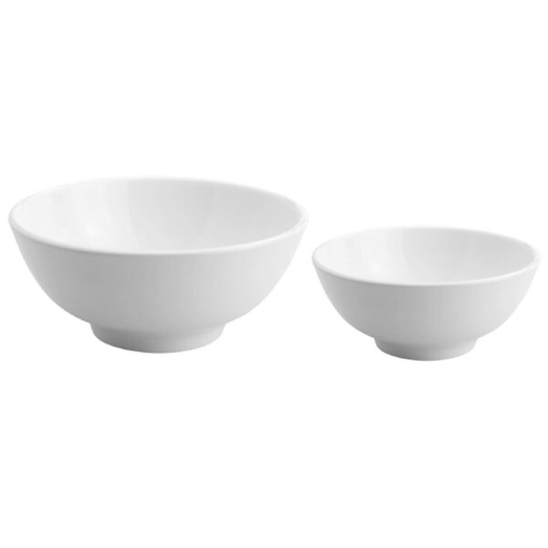 Loja Casa Canto - Sopeira e Bowls - Bowls Porcelana Clean 300ml 150ml 12un Lyor
