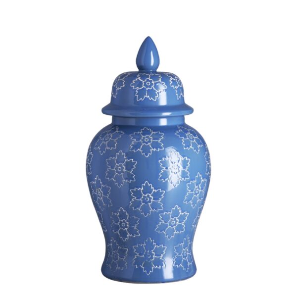 Loja Casa Canto - Vasos - Vaso Cerâmica azul Turqueza 50x25cm Vacheron