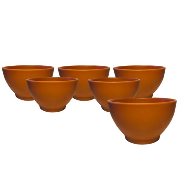Loja Casa Canto - Sopeira e Bowls - Jogo Bowls Consome Tijolo 650ml 6un Cerâmica Nova Imagem