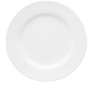 Loja Casa Canto - Aparelho de Jantar 06 pessoas - aparelho de Jantar 24pç com aba Porcelana Branca Oxford