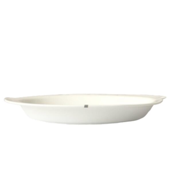 Loja Casa Canto - Baixela para Servir - Baixela para Servir,Travessa de Porcelana Branca 3un Zahav