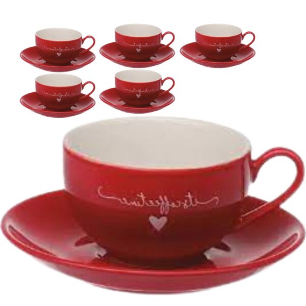 Jogo para Lanche Lamour 20pç Porcelana Hauskraft
