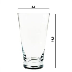 Copo Cristal Long Drink Sofia 370ml Sucos Festas 6un Bohemia - Image 5
