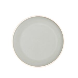 Prato Sobremesa Melamina Cinza 20cm 6un Class Wolff
