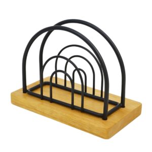 Porta Guardanapo Base Madeira 13x9x5cm Mek