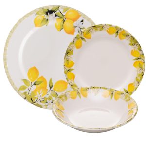 Aparelho de Jantar Siciliano 18pç Cerâmica Lyor