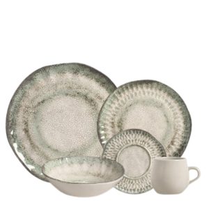 Aparelho de Jantar e Chá 24pç Ágata Scalla