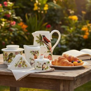 Jogo para Chá com Jarra 5pç Amazonia Scalla