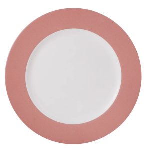 Sousplat Prolipropileno 33cm 6un Borda Rosa