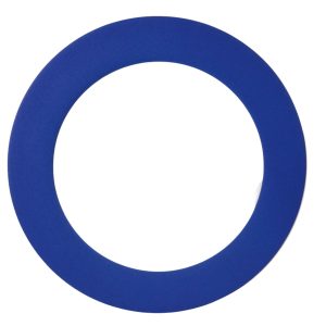 Sousplat Prolipropileno 33cm 6un Borda Azul