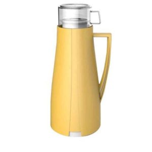 Garrafa Térmica Pop Latte em Plástico Amarelo 1L.com Ampola Dynasty