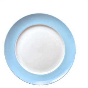Prato Raso Versa Azull 27,5cm 6un Porcelana Germer
