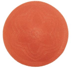 Americano Croche Flor Vermelho d.38cm 6un Mimo Style