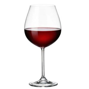 Taça de Cristal  Degustação Vinho Gastro Titaniun 6un 750ml Bohemia