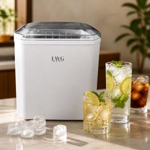 Máquina de Fazer Gelo Uso Domestico Branca 220W LWG