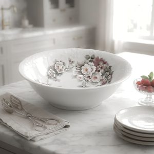 Saladeira Eterna 24x6,5cm 1,5 litros  Porcelana Schmidt