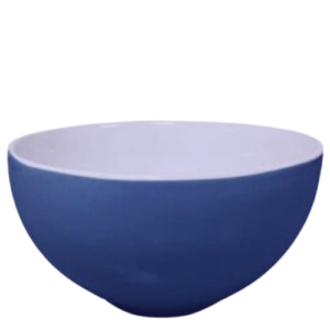 Loja Casa Canto - Sopeira e Bowls - Jogo Bowls Porcelana azul 500ml 13.5×7.5cm 6un Class Home